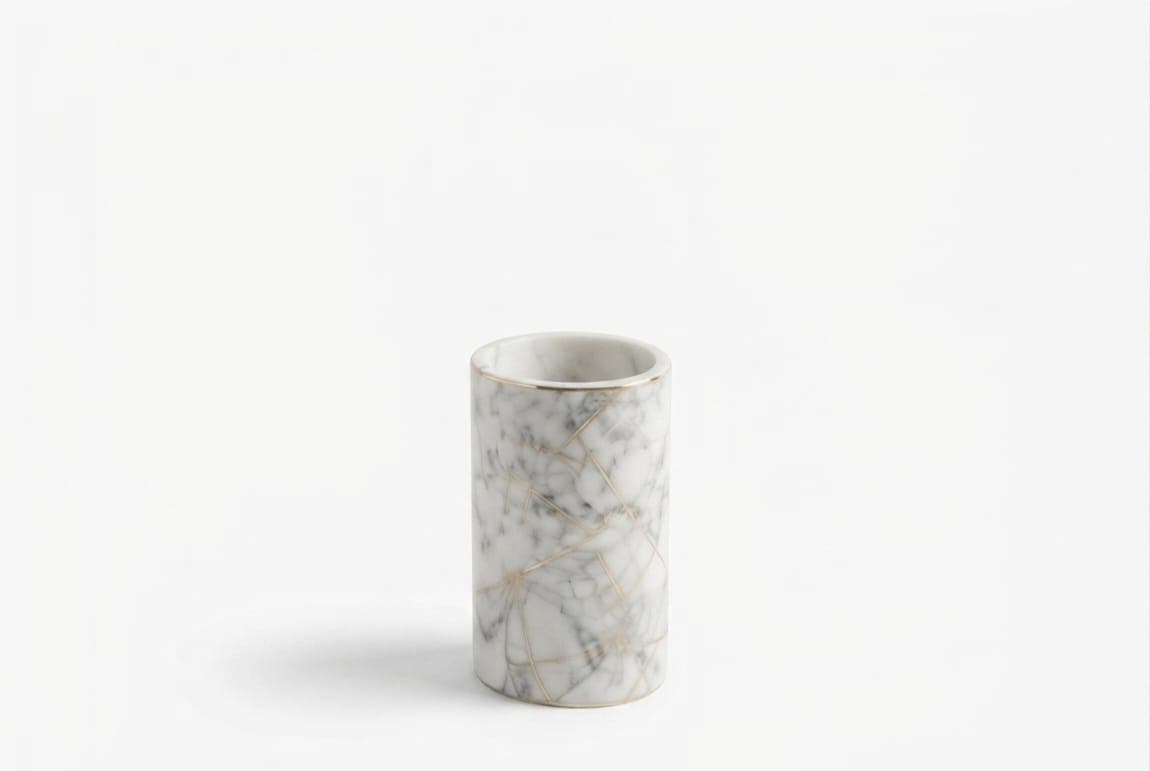 Cream & White Ceramic Dispenser Collection Set view 2