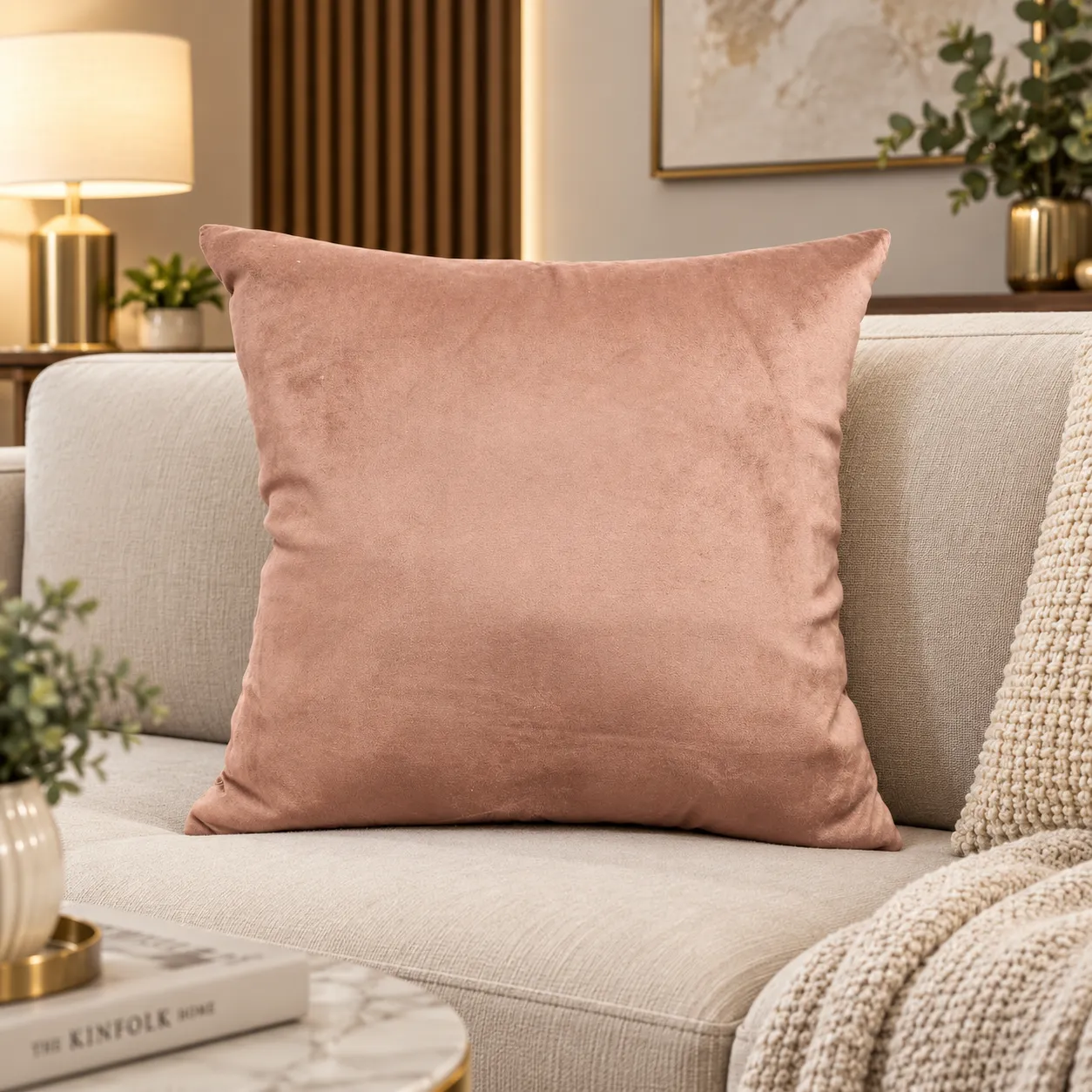 Teal Velvet Cushion Cover Design 1012