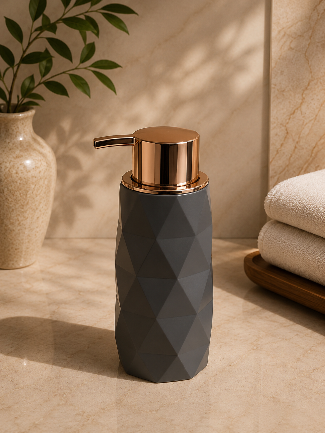 Dark Rounded Bottle